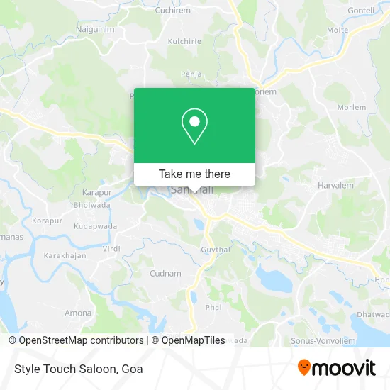 Style Touch Saloon map