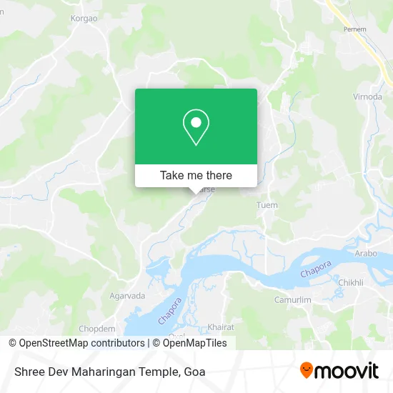 Shree Dev Maharingan Temple map