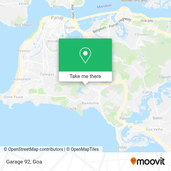 Garage 92 map