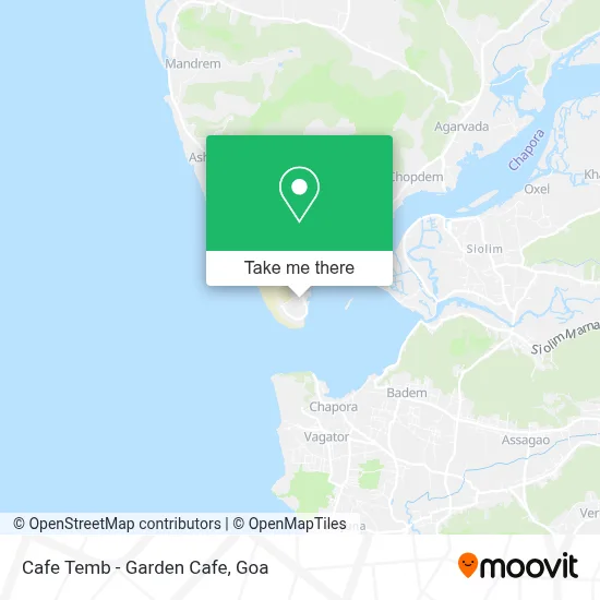 Cafe Temb - Garden Cafe map
