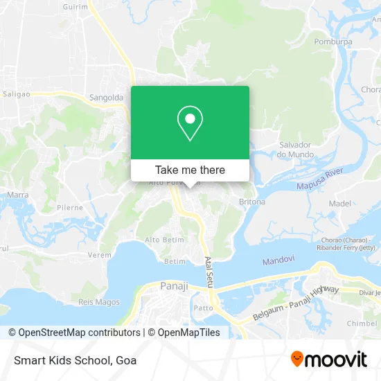 Smart Kids School map