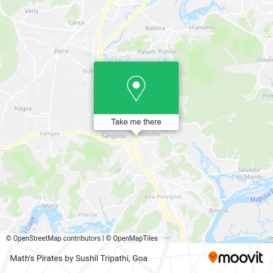Math's Pirates by Sushil Tripathi map