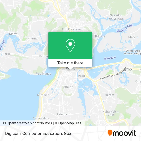 Digicom Computer Education map