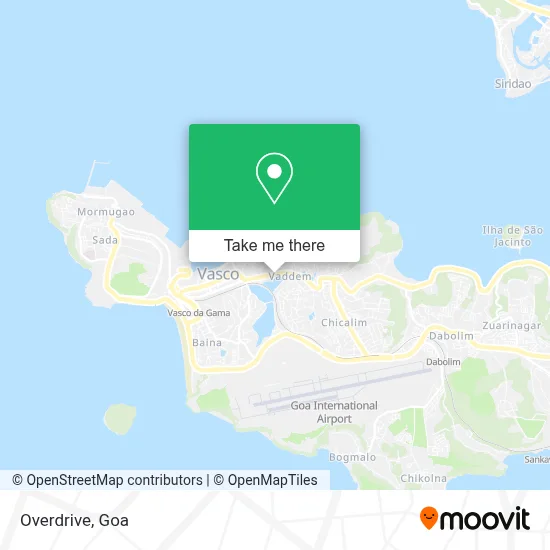 Overdrive map