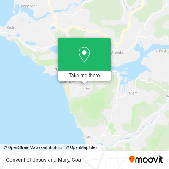 Convent Of Jesus And Mary map