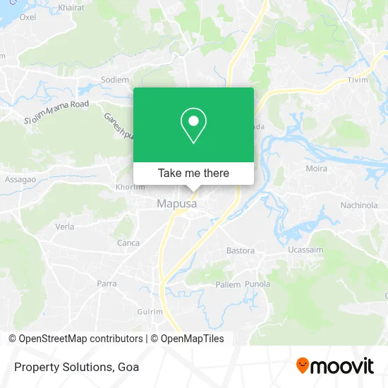 Property Solutions map