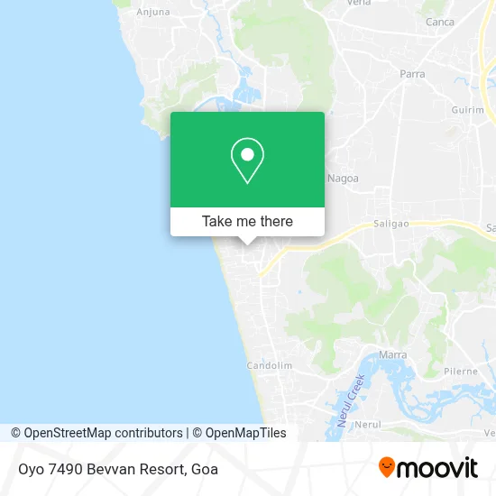 Oyo 7490 Bevvan Resort map