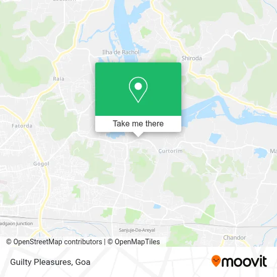 Guilty Pleasures map