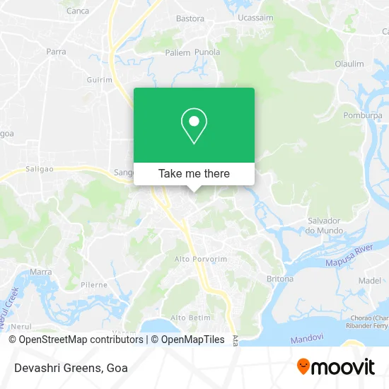 Devashri Greens map