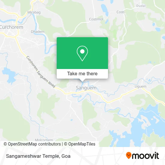 Sangameshwar Temple map