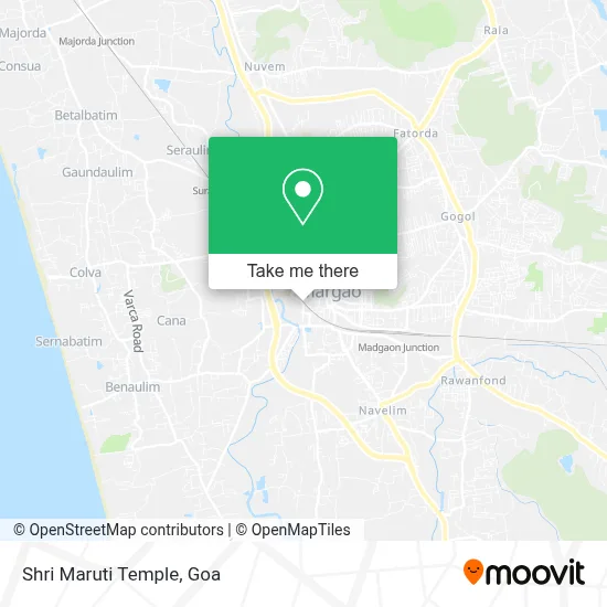 Shri Maruti Temple map