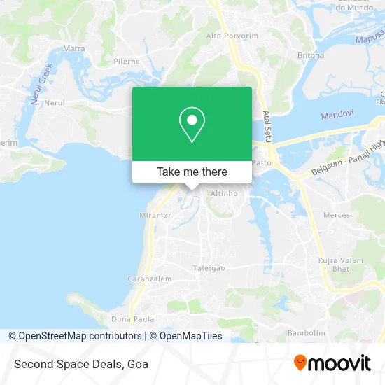 Second Space Deals map