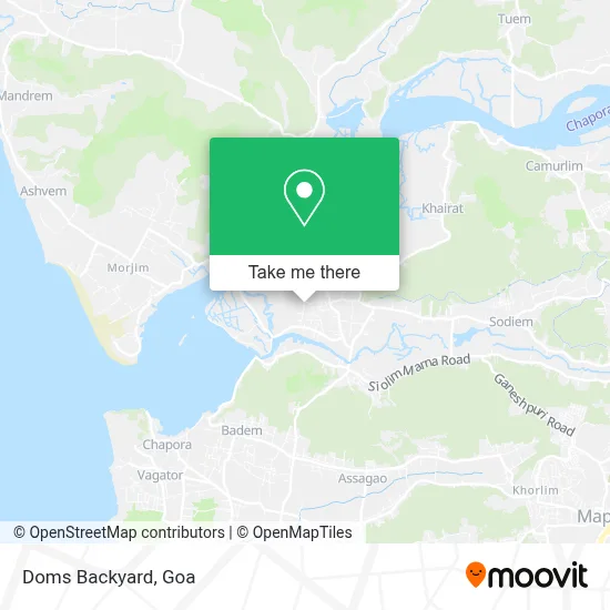 Doms Backyard map