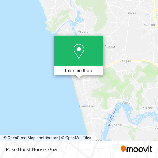 Rose Guest House map