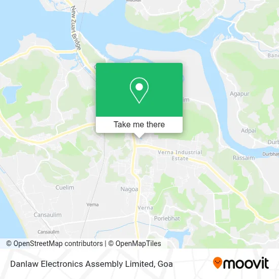 Danlaw Electronics Assembly Limited map