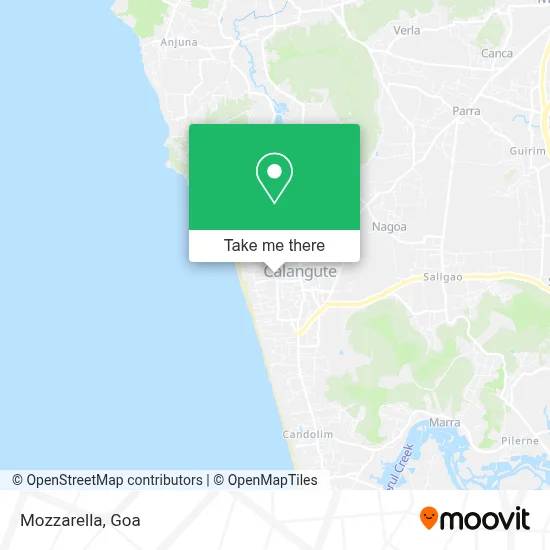 Mozzarella map