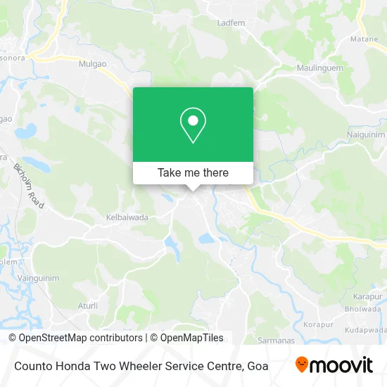 Counto Honda Two Wheeler Service Centre map