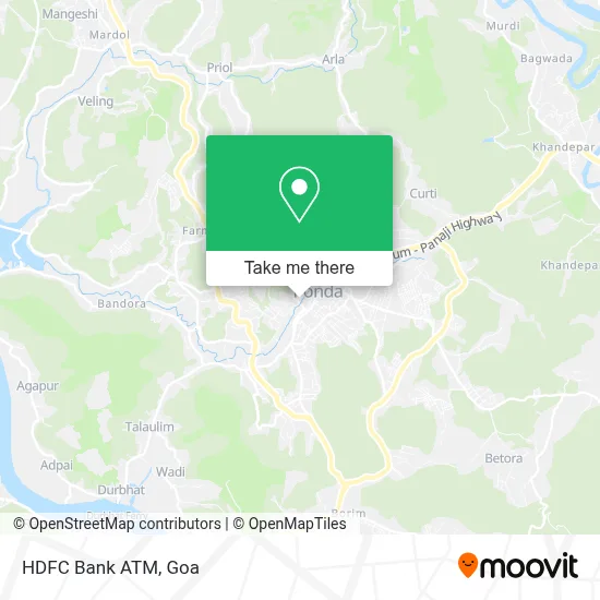 Hdfc Bank Atm map