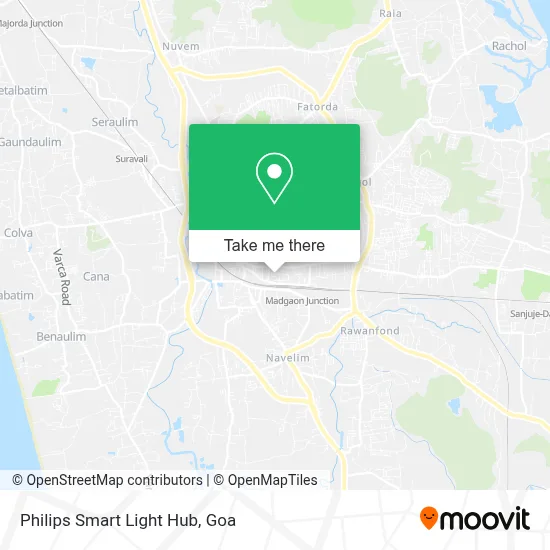 Philips Smart Light Hub map