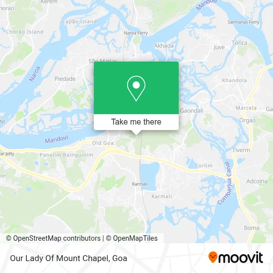 Our Lady Of Mount Chapel map