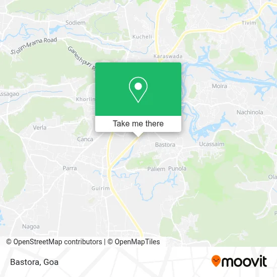 Bastora map