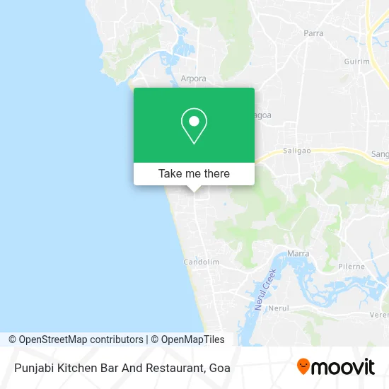 Punjabi Kitchen Bar And Restaurant map