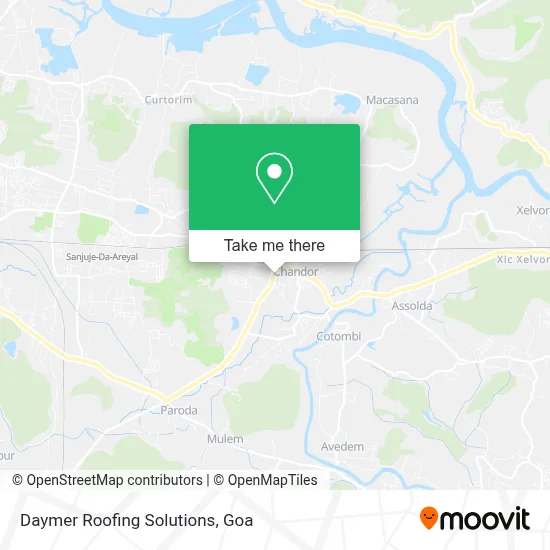 Daymer Roofing Solutions map