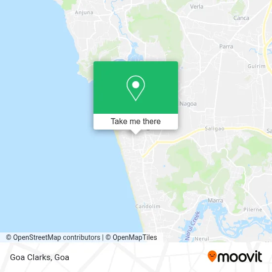 Goa Clarks map