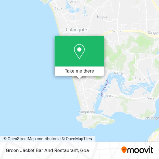 Green Jacket Bar And Restaurant map
