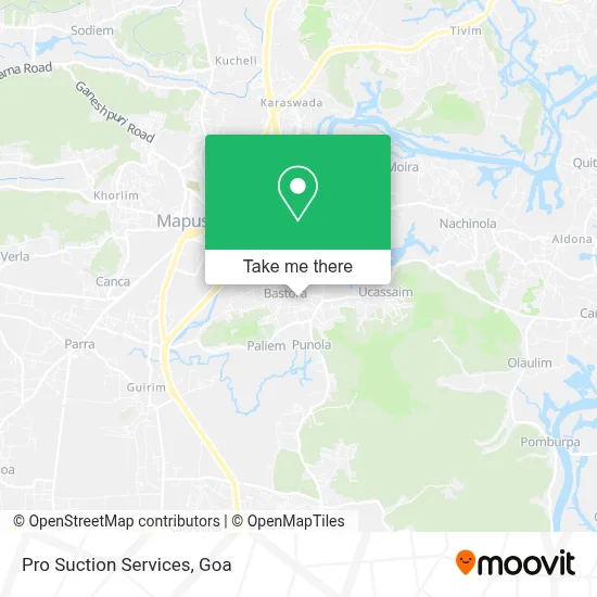 Pro Suction Services map