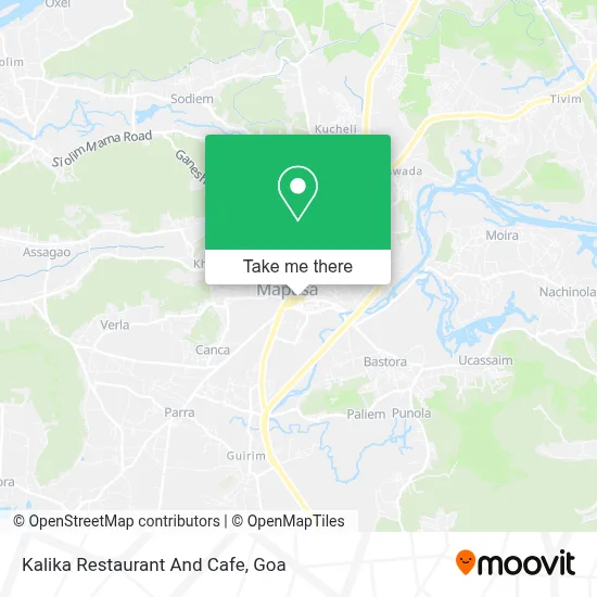 Kalika Restaurant And Cafe map
