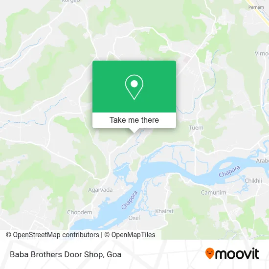 Baba Brothers Door Shop map