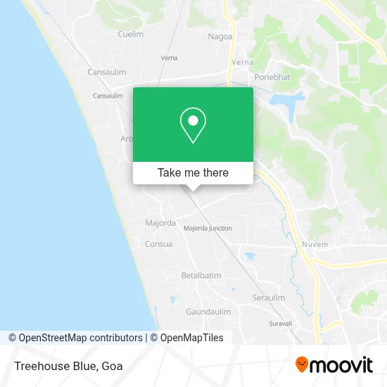 Treehouse Blue map