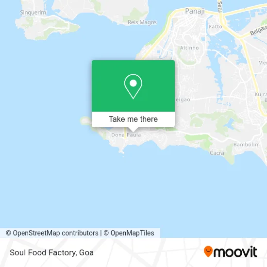 Soul Food Factory map
