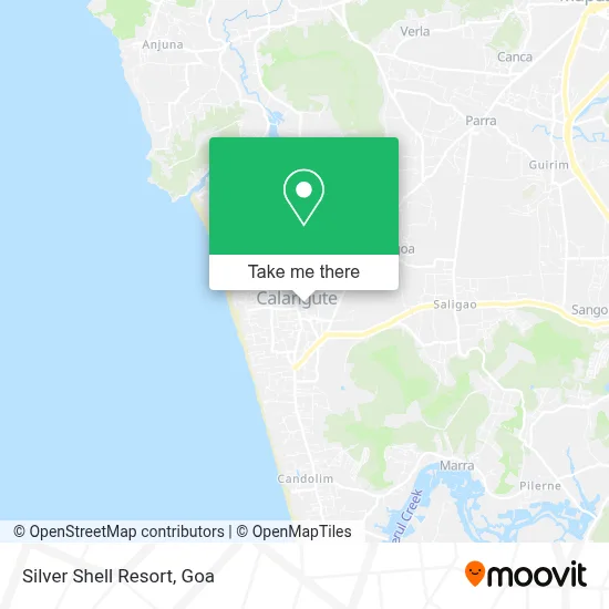 Silver Shell Resort map