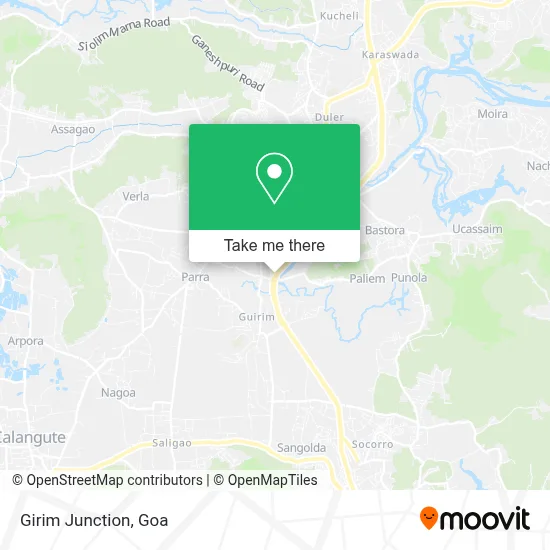 Girim Junction map