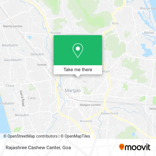 Rajashree Cashew Center map