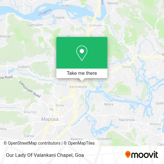 Our Lady Of Valankani Chapel map