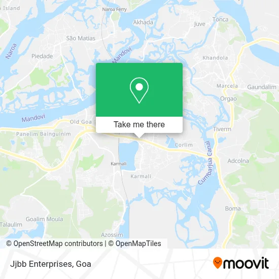 Jjbb Enterprises map