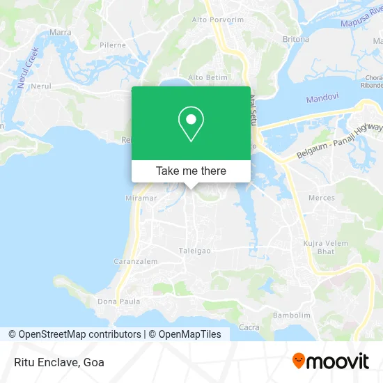 Ritu Enclave map