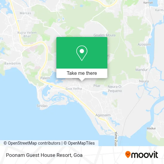 Poonam Guest House Resort map