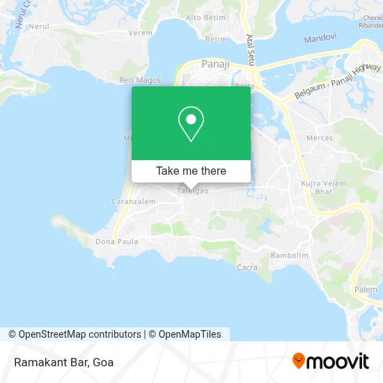 Ramakant Bar map