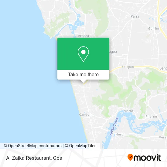 Al Zaika Restaurant map