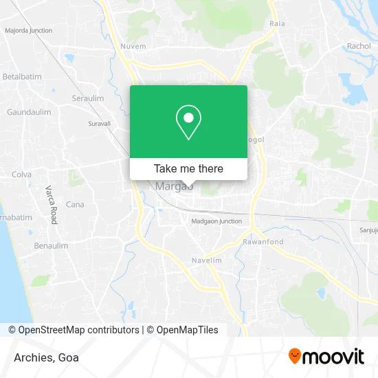 Archies map