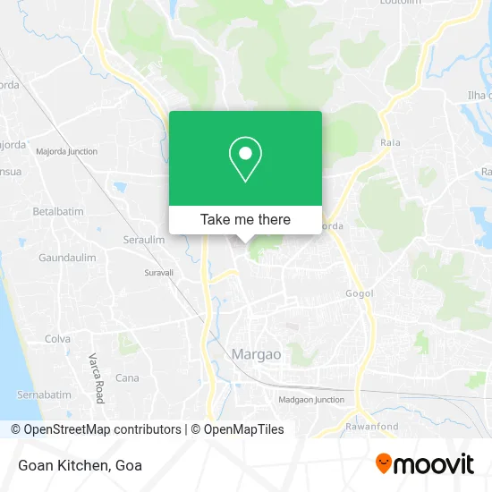 Goan Kitchen map