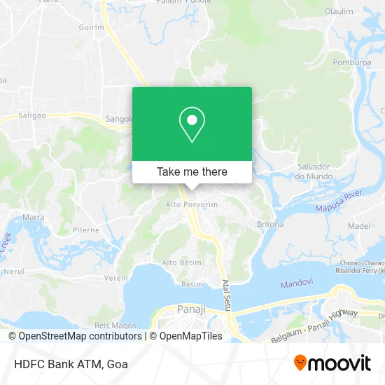 Hdfc Bank Atm map