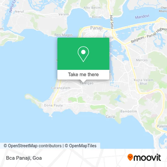 Bca Panaji map
