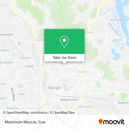 Maximum Muscle map
