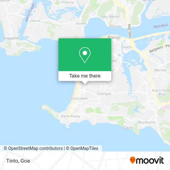 Tinto map
