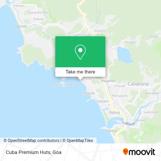 Cuba Premium Huts map